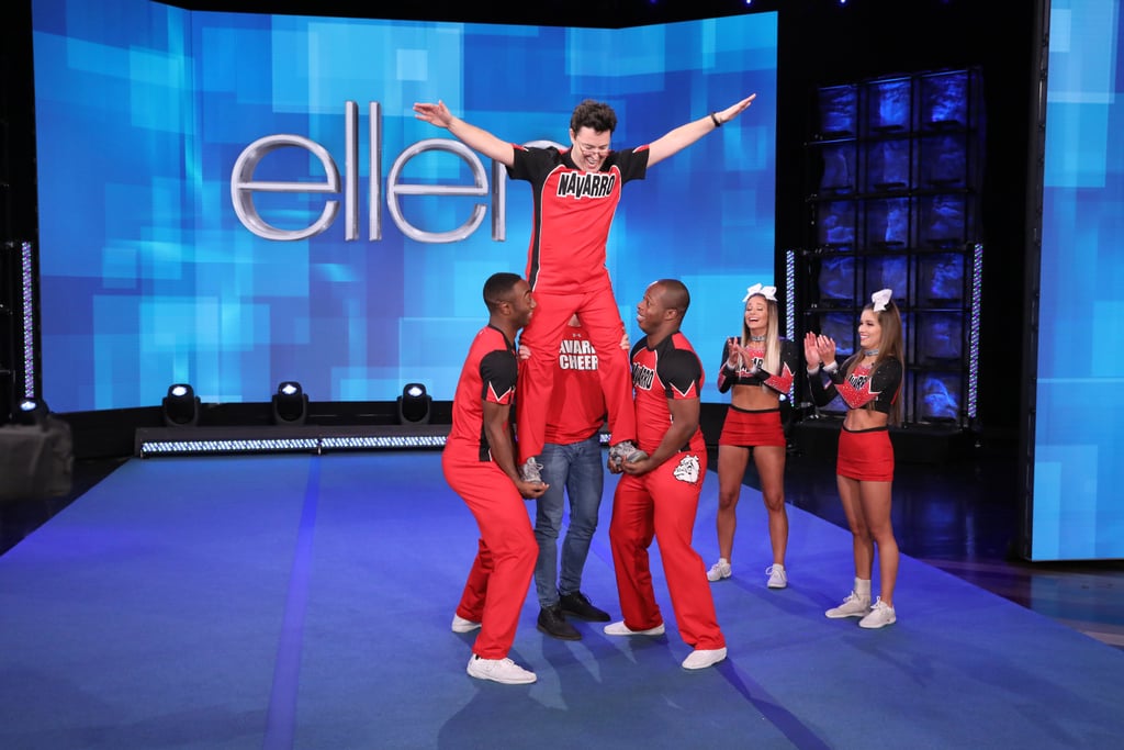 Kendall Jenner Learns a Cheer on The Ellen Show | Video