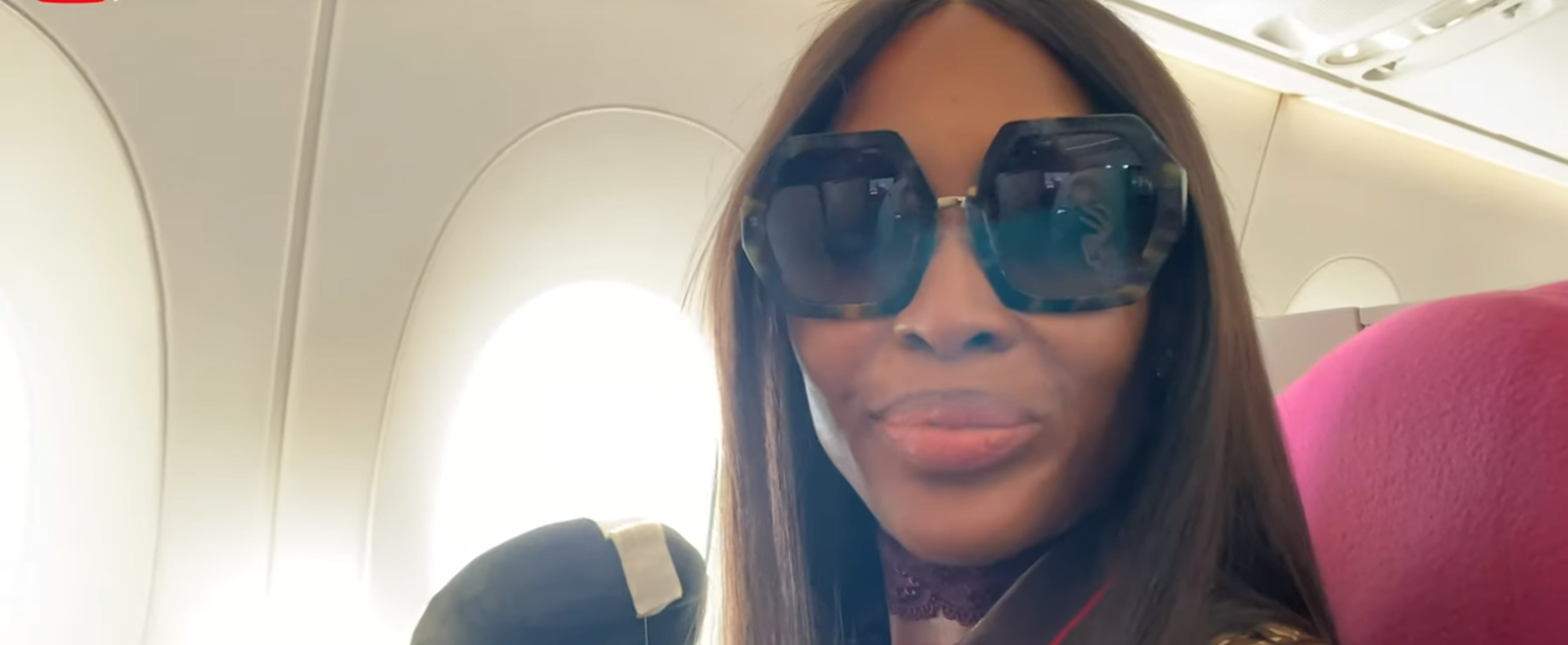 Naomi Campbell's Airport Routine Video PS Celebrity