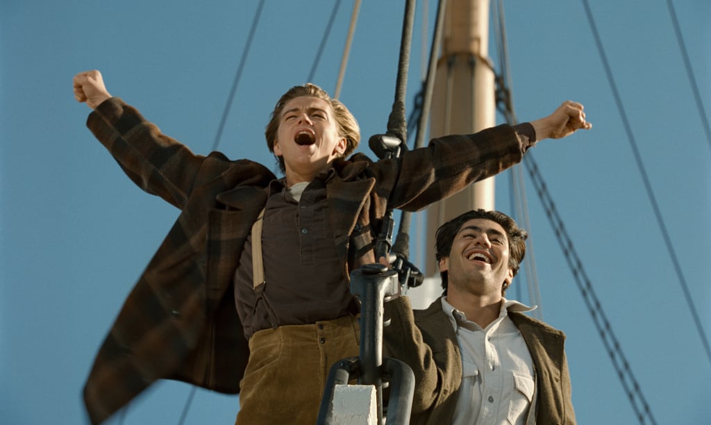 Leonardo DiCaprio and Danny Nucci in Titanic.