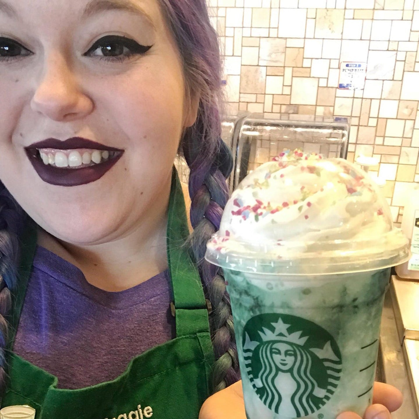 Starbucks Crystal Ball Frappuccino Hair Starbucks Crystal Ball Frappuccino Hair