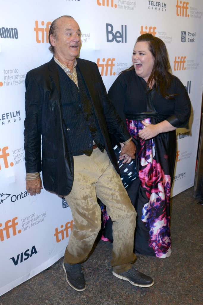 Bill Murray and Melissa McCarthy couldn't stop the laughs at the St. Vincent premiere.
