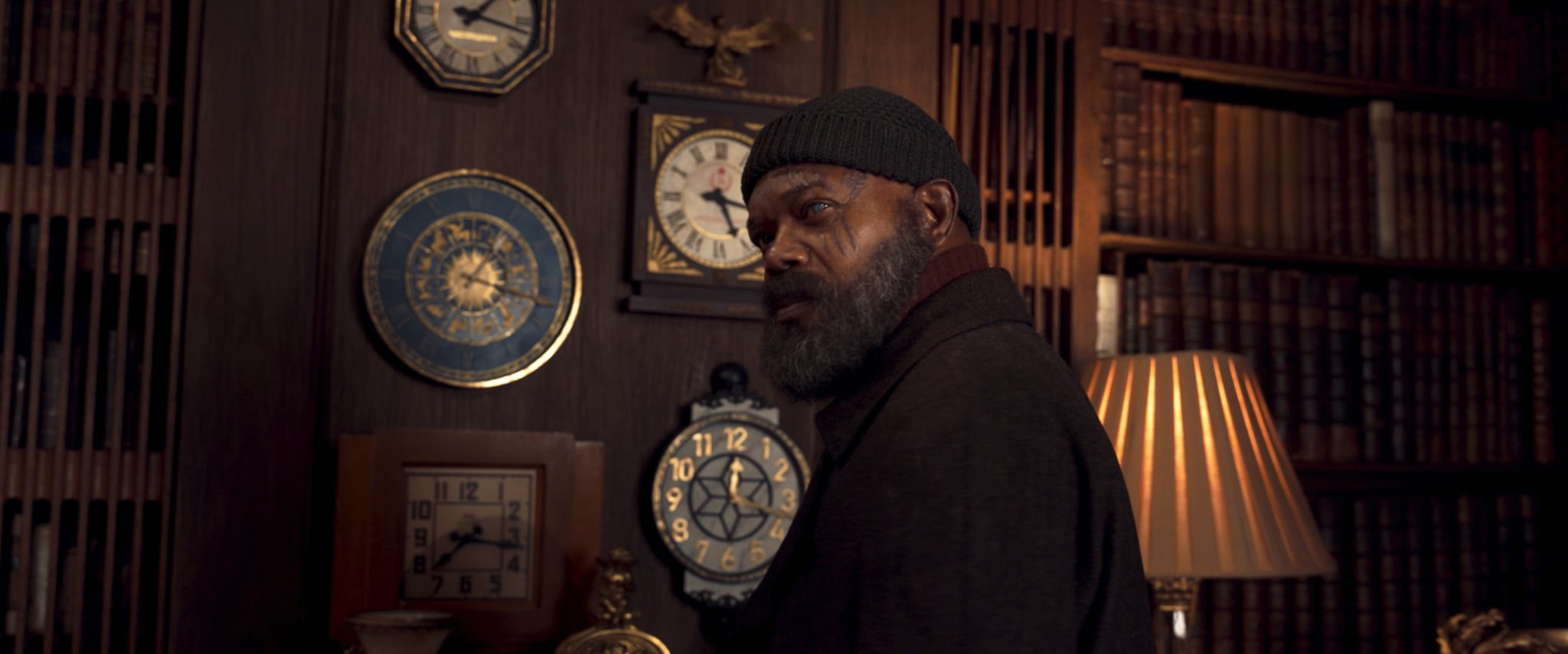 SECRET INVASION, Samuel L. Jackson, as Nick Fury, (Season 1, ep. 101, aired May 24, 2023). photo: Marvel Entertainment/Disney+ / Courtesy Everett Collection