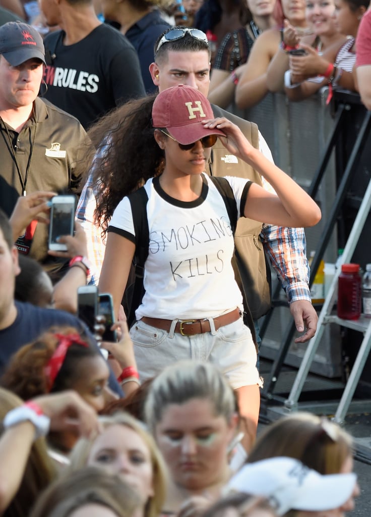 Malia Obama at the Made in America Festival 2016