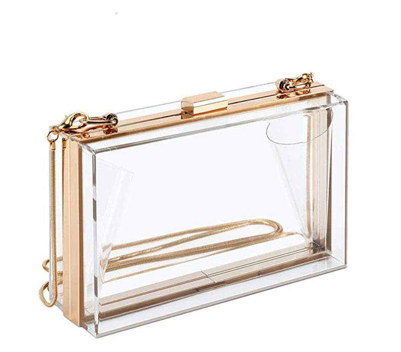 For the Clear Bag Trend: Sharplus Acrylic Clutch