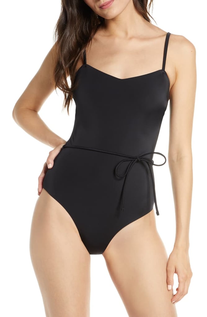 Chelsea28 Easy Retro Tie One-Piece Swimsuit