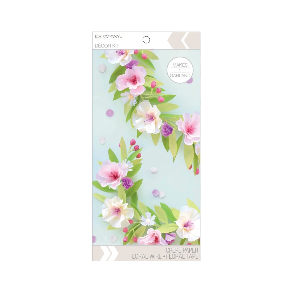 K&Company Flower Garland Decor Paper Kit