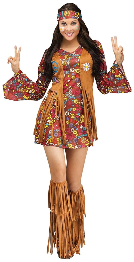 Women's Peace Love Hippie Costume