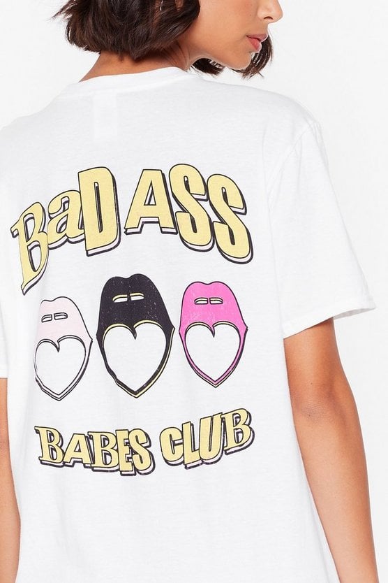 Badass Babes Club Relaxed Graphic Tee