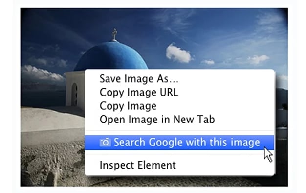 Search for images on Google