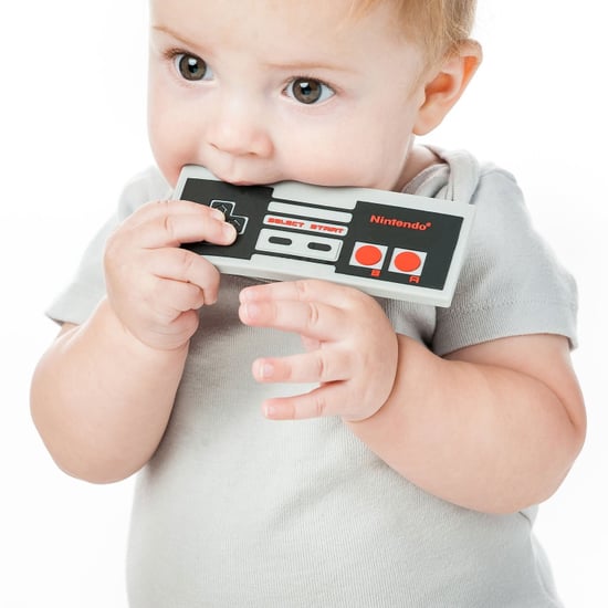 Nintendo NES Controller and Game Boy Silicone Teethers