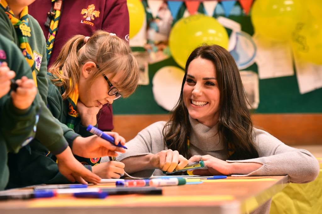 Kate Middleton at Cub Scout Pack Meeting December 2016