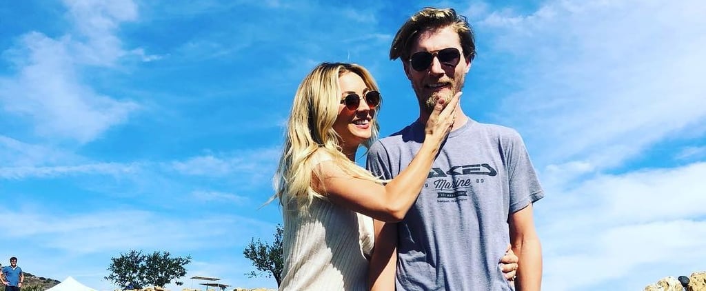Kaley Cuoco and Karl Cook Instagram Pictures