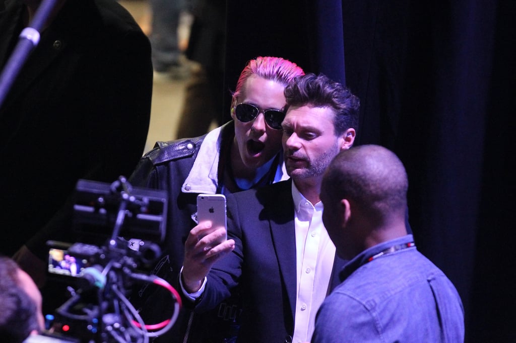 Ryan Seacrest and Jared Leto
