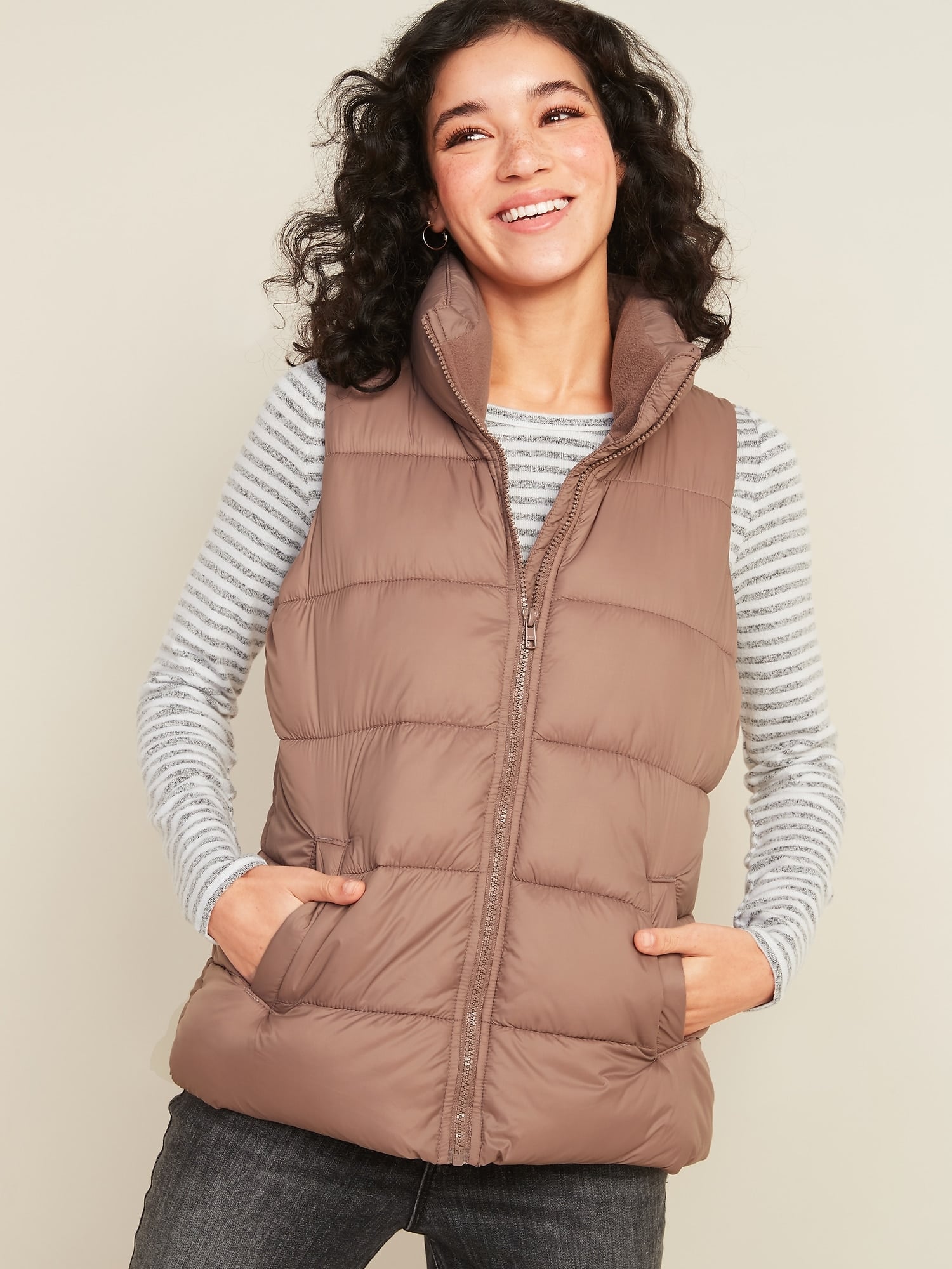 old navy womens puffer vest