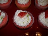 Strawberry Daiquiri Cupcakes