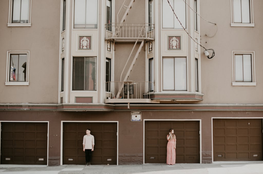 Champagne and Candy Engagement Shoot