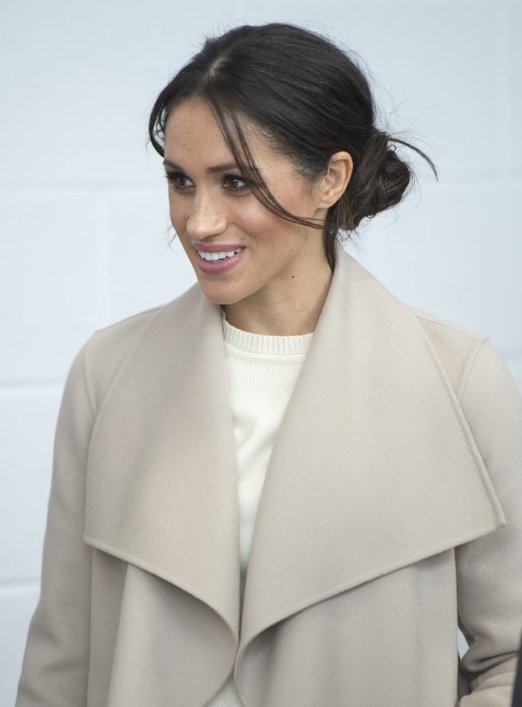 Meghan Markle's Bun Hairstyle March 2018