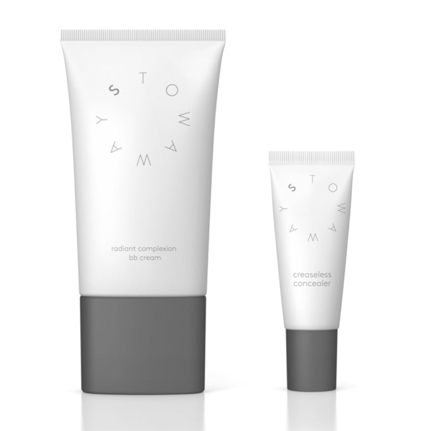 The gym bag to freshen up after an hour of boot camp.
The diaper bag, because concealer is a lifesaver when you only slept for four hours.

Try: Stowaway Radiant Complexion Beauty Balm ($22) and Stowaway Creaseless Concealer ($16)