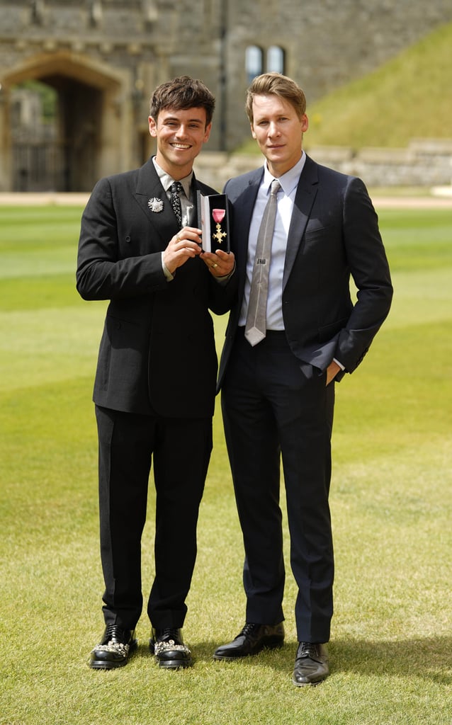 Tom Daley Receives an OBE at Windsor Castle