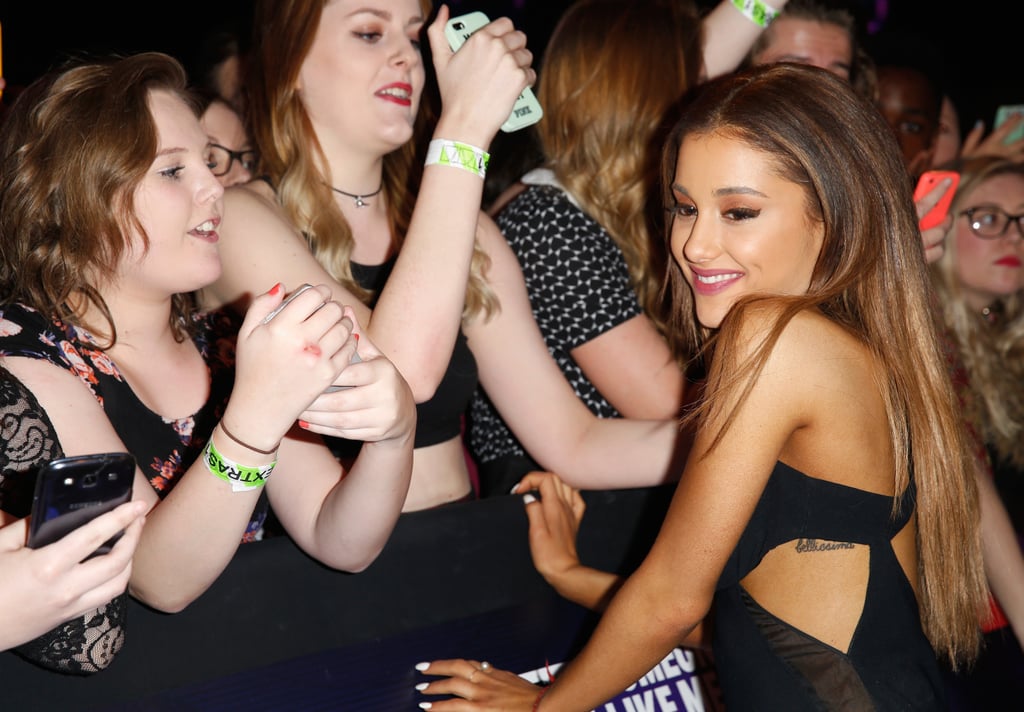 Ariana Grande's "Bellissima" Tattoo