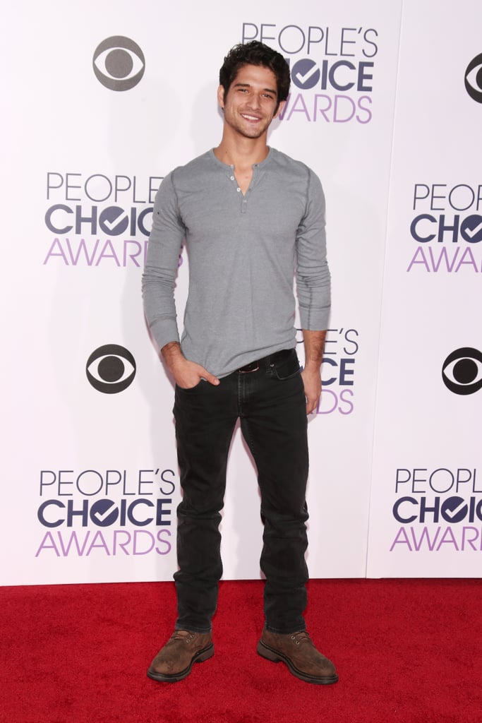 Tyler Posey's Cutest Pictures at 2016 People's Choice Awards