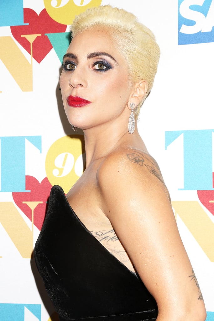 Lady Gaga at Tony Bennett's 90th Birthday Party