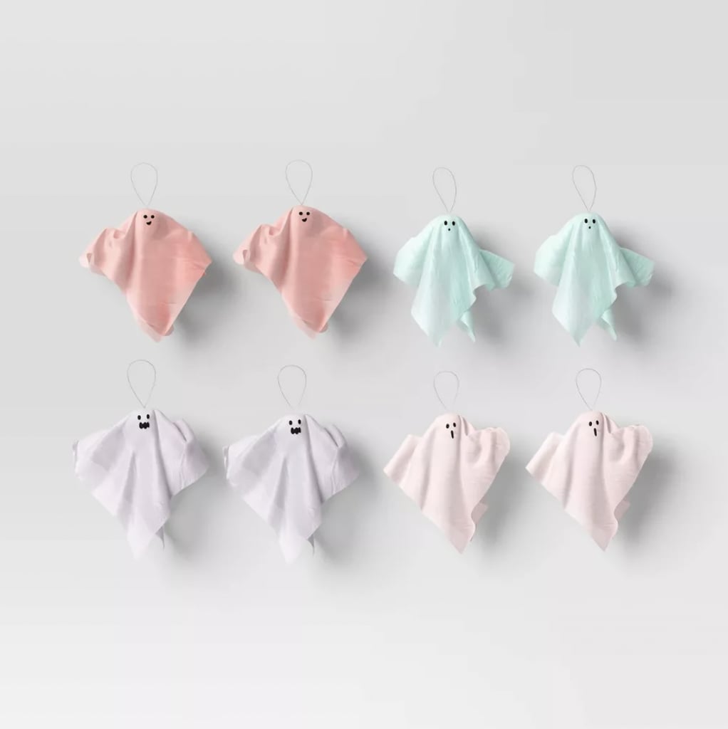Pastel Halloween Decor: Colorful Ghosts