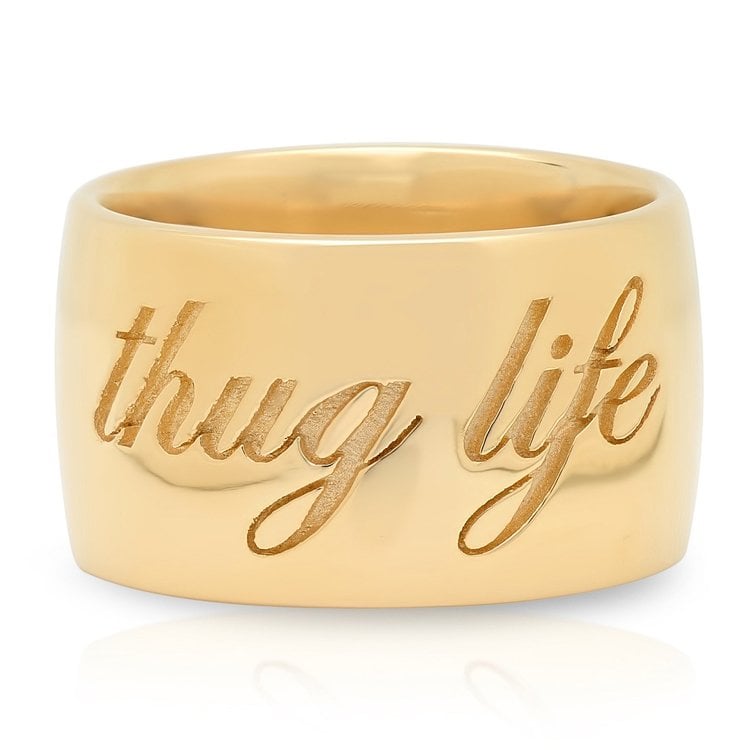 Shop J Lo's Exact "Thug Life" Ring