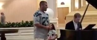 Dad Sings Ave Maria at Disney World