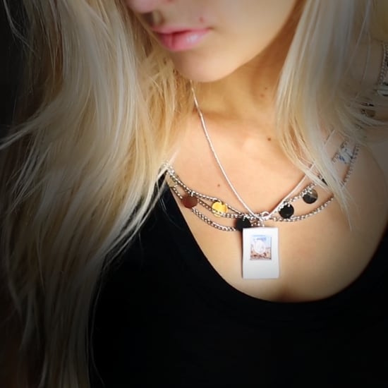 DIY Polaroid Necklace