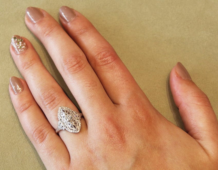 Vintage sales dinner rings