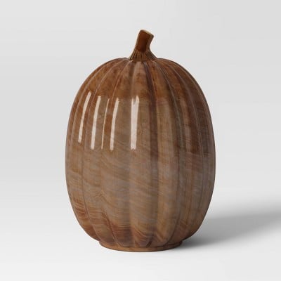 Threshold Large Glass Pumpkin