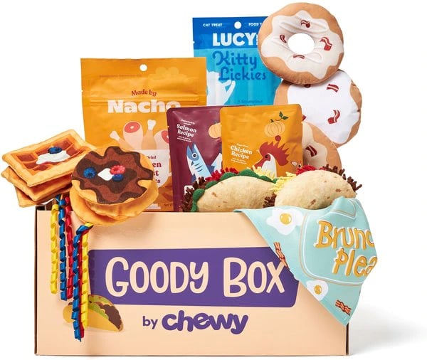 A Gift For Cat People and Their Cats: Chewy Goody Box For Cats