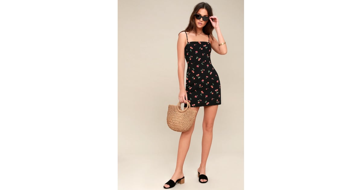 lulus cherry dress