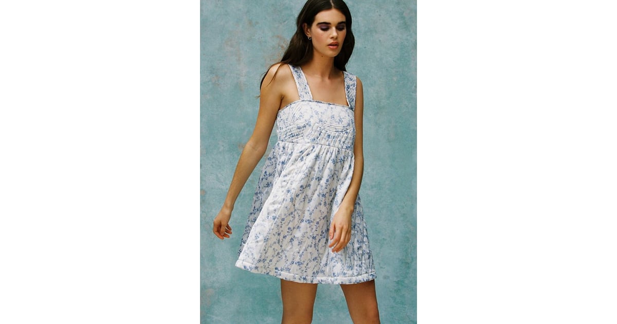 Laura Ashley UO Exclusive Mia Quilted Mini Dress | Laura Ashley x Urban Outfitters Collection 