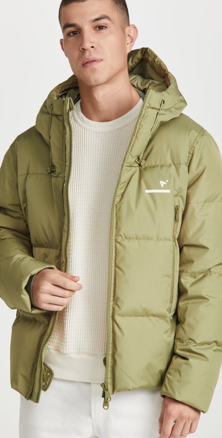 The arrivals top puffer jacket