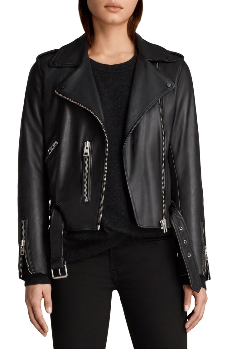 Allsaints Balfern Leather Biker Jacket | Best Leather Jackets 2019 ...