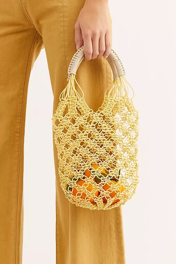 Jelly Plastic Basket Bag
