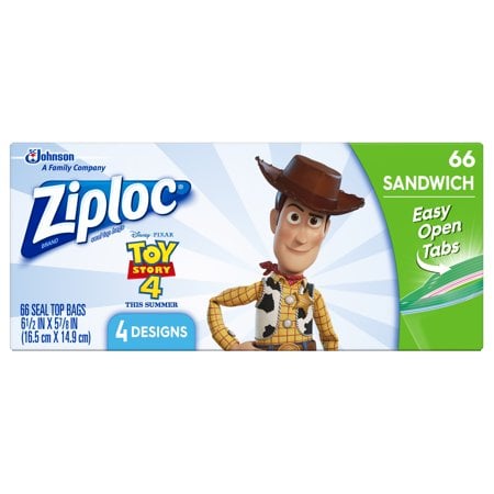 Toy Story 4 Sandwich Bags