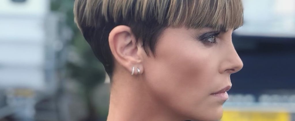 Of Course Charlize Theron Makes a Bowl Cut Look Like the Hottest Haircut Ever
