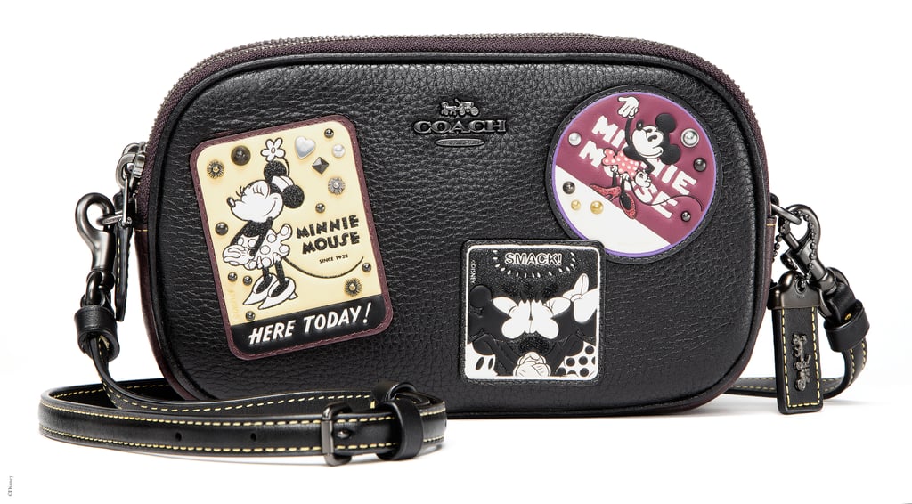 Crossbody Clutch With Minnie Mouse Patches