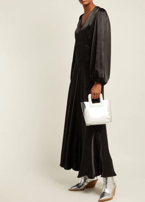 ganni cameron maxi dress