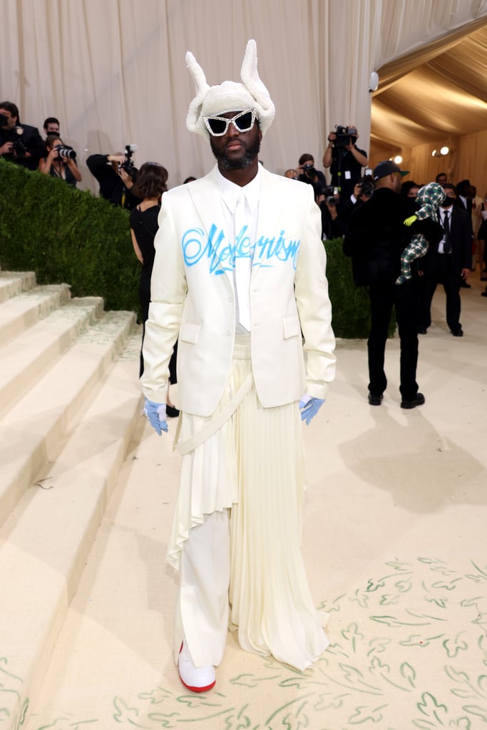 Virgil Abloh at the 2021 Met Gala