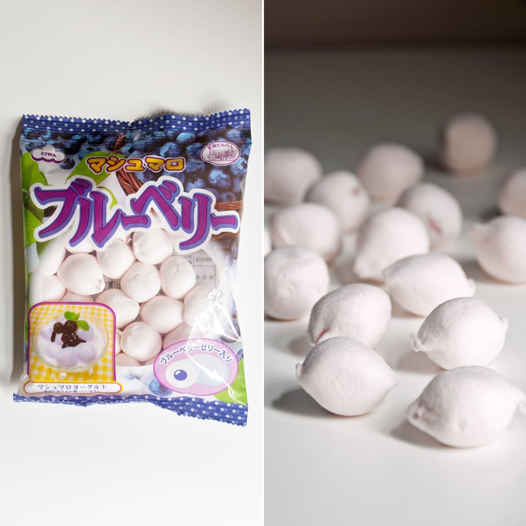 BlueberryJellyFilled Marshmallows Japanese Candy POPSUGAR Food
