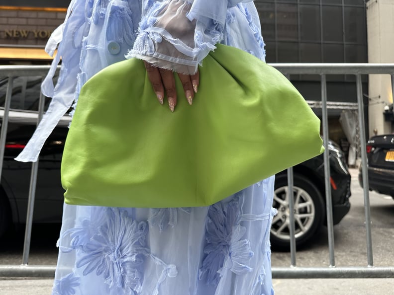 New York Fashion Week Street Style Spring 2024 Trend: Sheer