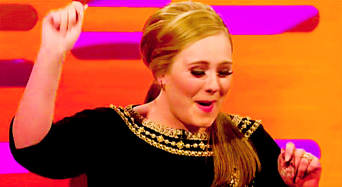 Get SO EXCITED because OHMYGOD A NEW ADELE ALBUM.
