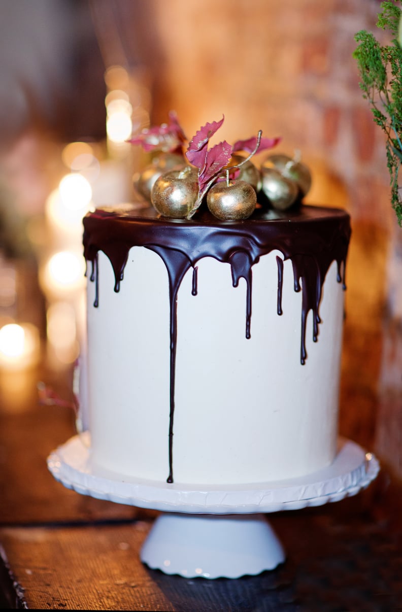 Add Drama With Gilded Cake Toppers