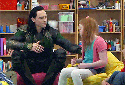 When He Was Incredibly Rude to Children . . . as Loki, of Course