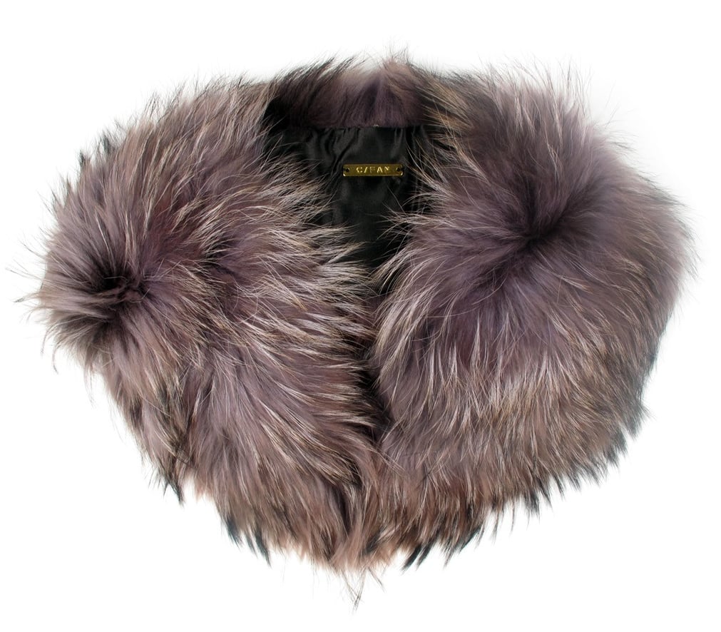 I love coats with fur collars, but I also love coats that, well, don't have fur collars. The easiest way to bridge the gap between the two is with a removable collar like this one from C/Fan ($388, originally $556).
— JF