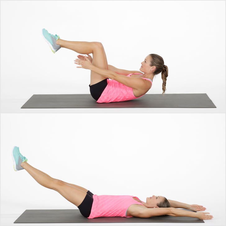 Double Leg Stretch  The 11 Ab-Shaking Moves Pilates Instructors
